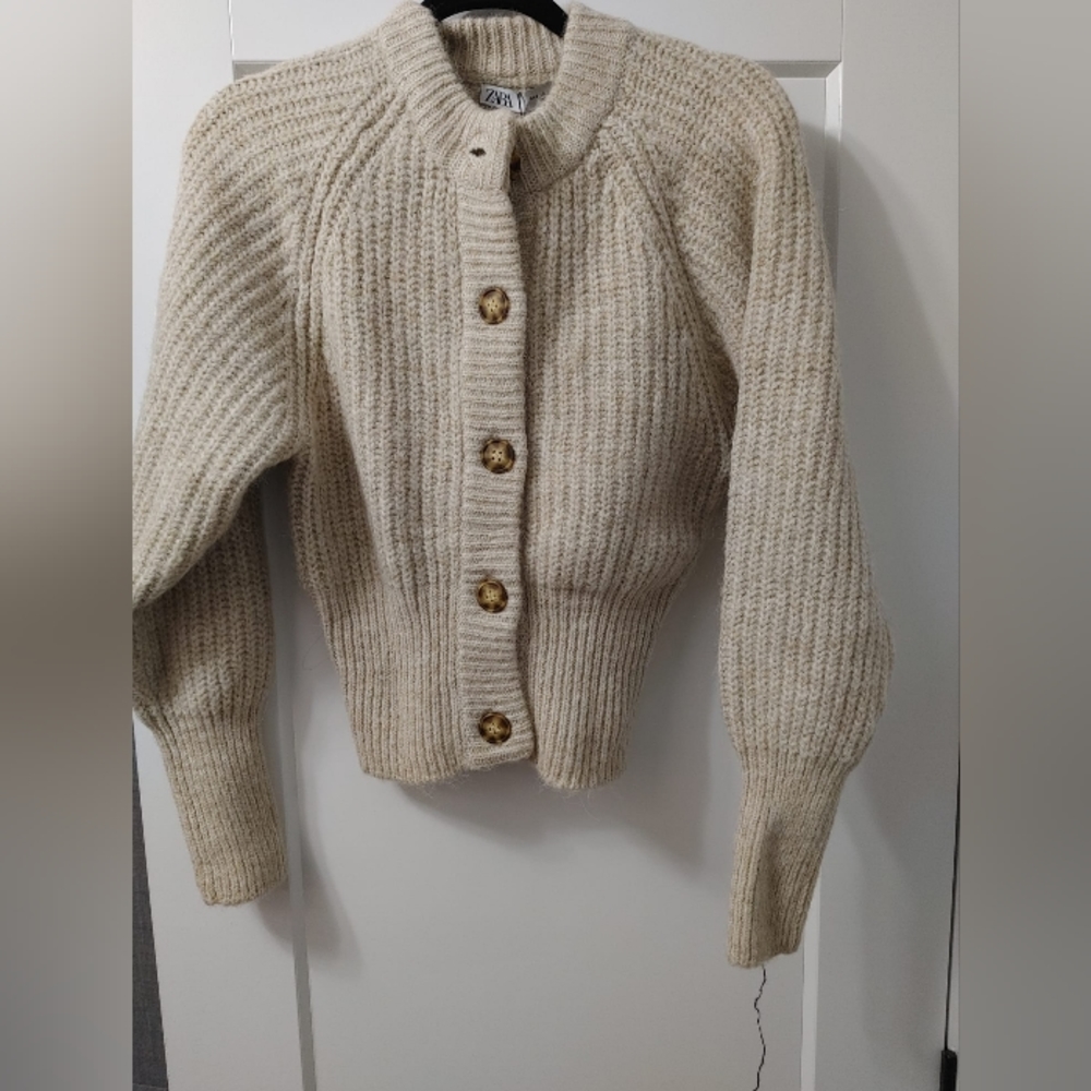 Zara crop sweater